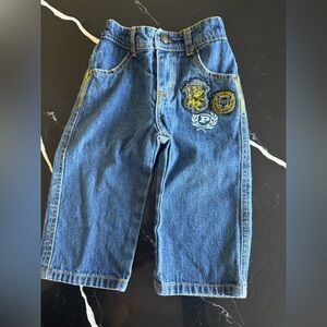 Y2K Phat Farm Kids Embroidered Blue‎ Jeans